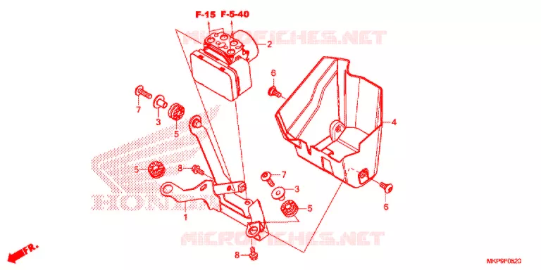 ABS MODULATOR   Honda MOTO 500 CB 2021  CB500FAM