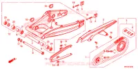 ZWAAI ARM   voor Honda CB 650 R -5ED- 2019