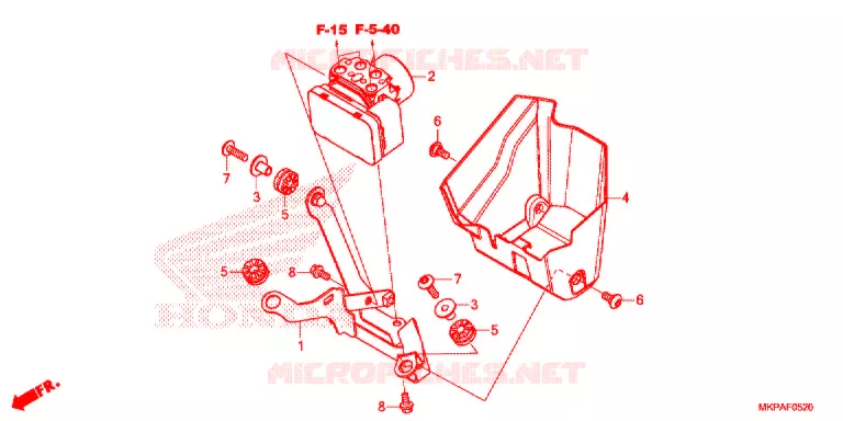 ABS MODULATOR   Honda MOTO 500 CBR 2021  CBR500RAM