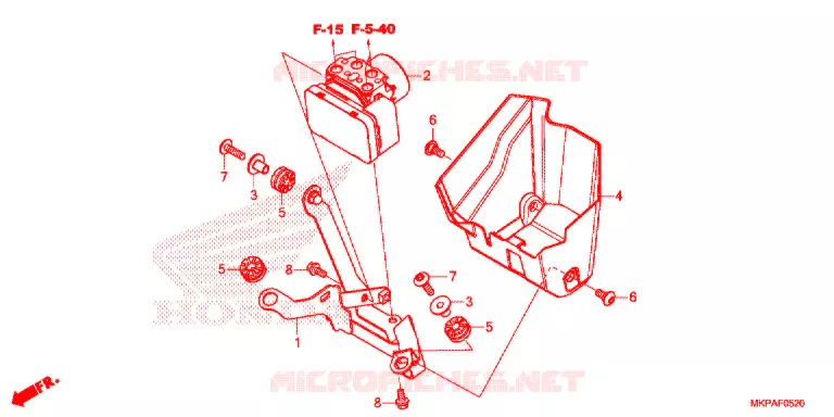 ABS MODULATOR   Honda MOTO 500 CBR 2021  CBR500RAM