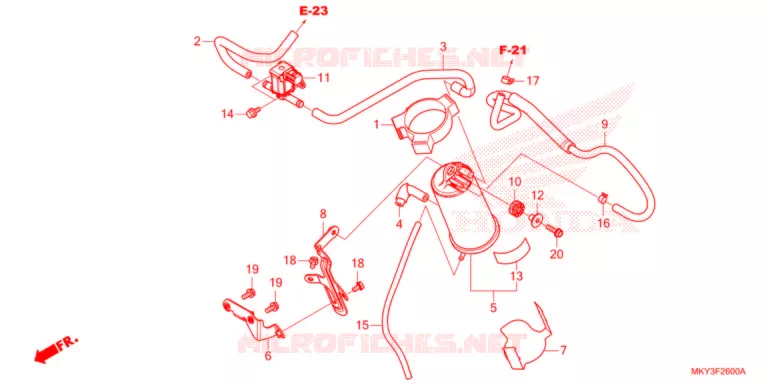 KOOLSTOFBUS   Honda MOTO 650 CBR 2021  CBR650RAM