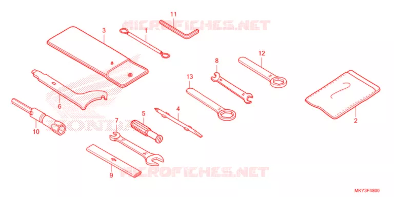 GEREEDSCHAP   Honda MOTO 650 CBR 2021  CBR650RAM