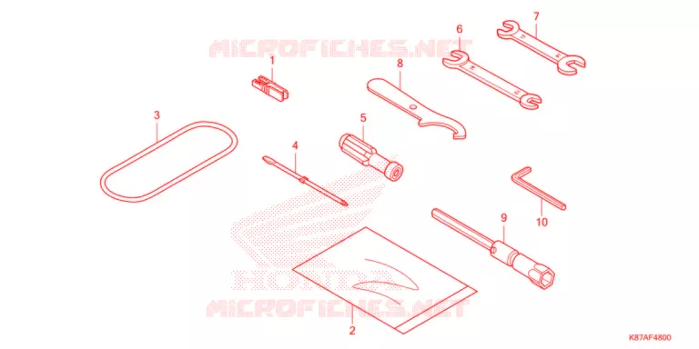 GEREEDSCHAP   Honda MOTO 300 REBEL 2021  CMX300AM