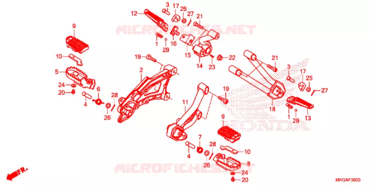 OPSTAP   Honda MOTO 500 REBEL 2021  CMX500AM
