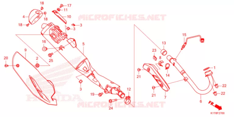 UITLAATDEMPER   Honda MOTO 300 CRF 2022  CRF300LDM