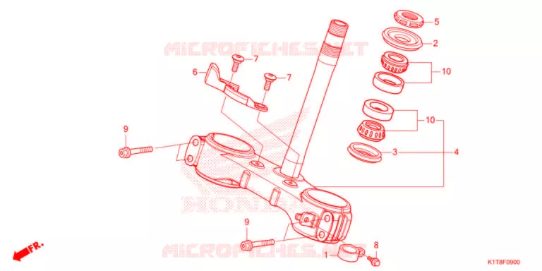 STURING STANG   Honda MOTO 300 CRF 2021  CRF300LRM
