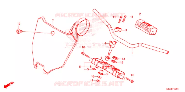 HENDEL PIJP/BOVENSTE BRUG   Honda MOTO 450 CRF 2022  CRF450RN