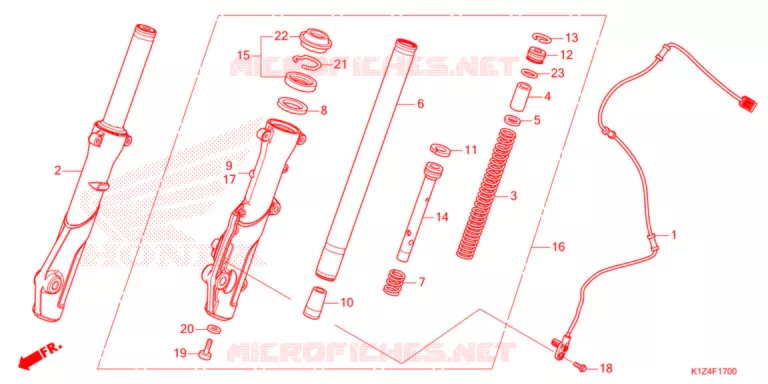 VOOR VORK  Honda SCOOTER 150 PCX 2021  WW150M