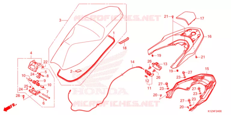 ZITTING   Honda SCOOTER 150 PCX 2021  WW150M