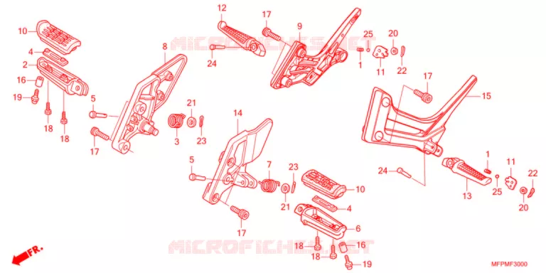OPSTAP   Honda MOTO 1300 CB 2022  CB1300SSPM