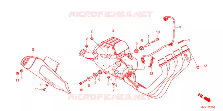 UITLAATDEMPER   Honda MOTO 650 CB 2022  CB650RAM