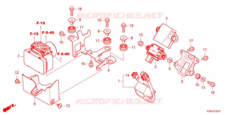 ABS MODULATOR   Honda MOTO 125 CB 2023  CBF125NAM