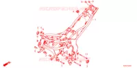 FRAME CHASSIS   voor Honda CBR 250 RR S 2021
