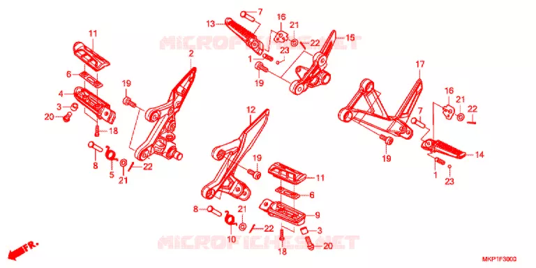OPSTAP   Honda MOTO 400 CBR 2021  CBR400RAM_J