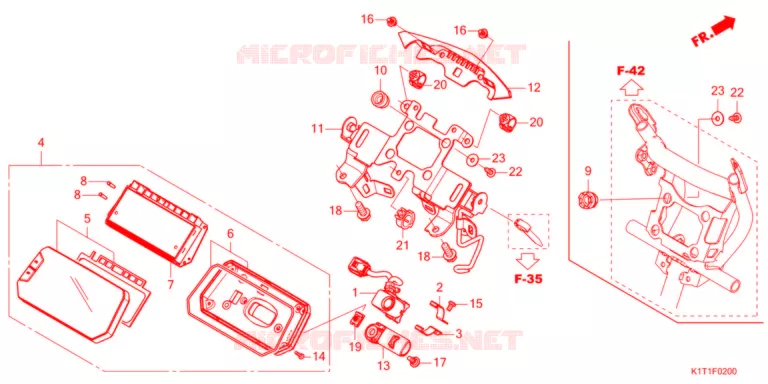 METER   Honda MOTO 250 CRF 2021  CRF250LAM
