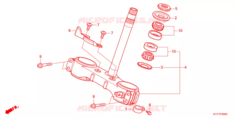 STURING STANG   Honda MOTO 250 CRF 2021  CRF250LAM