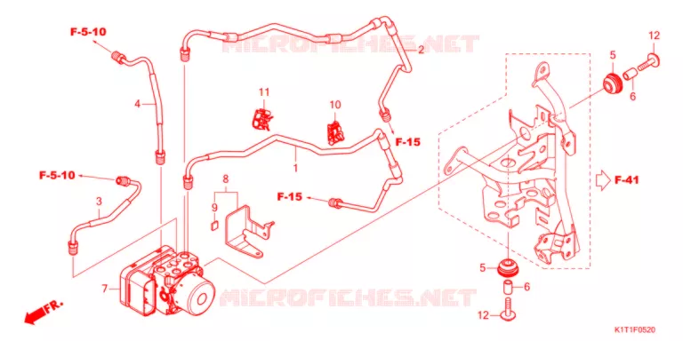 ABS MODULATOR - REMSLANG Honda MOTO 250 CRF 2021  CRF250LDAM