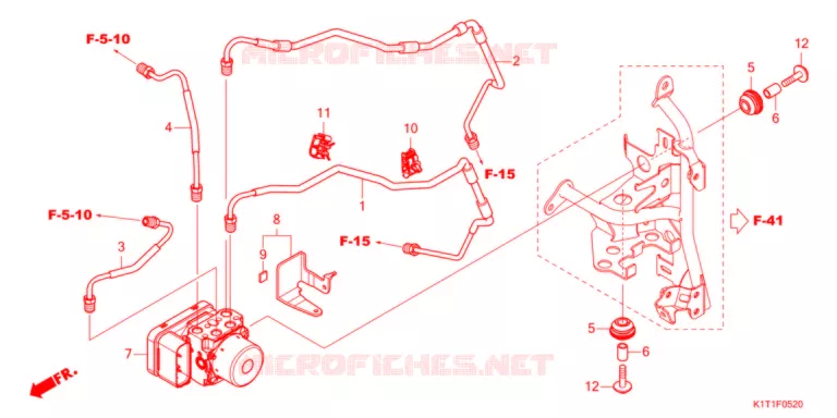 ABS MODULATOR - REMSLANG Honda MOTO 250 CRF 2021  CRF250LRDM
