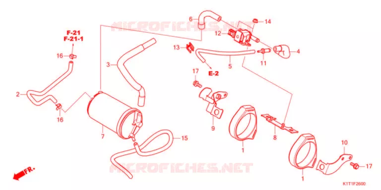 KOOLSTOFBUS   Honda MOTO 250 CRF 2022  CRF250LRDM