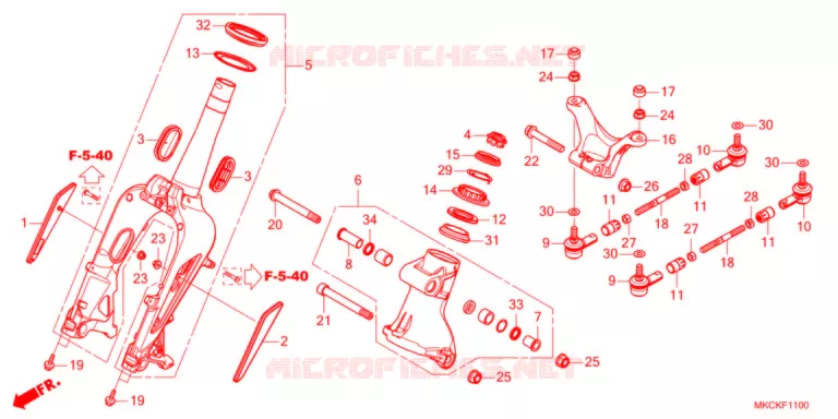VOOR VORK  Honda MOTO 1800 GOLD-WING 2021  GL1800DAM