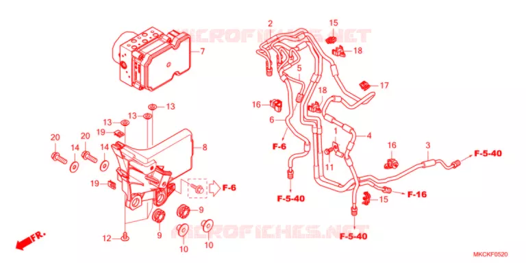 ABS MODULATOR   Honda MOTO 1800 GOLD-WING 2021  GL1800DAM