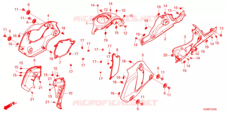 DEKBAND  Honda MOTO 125 GROM 2021  MSX125AM