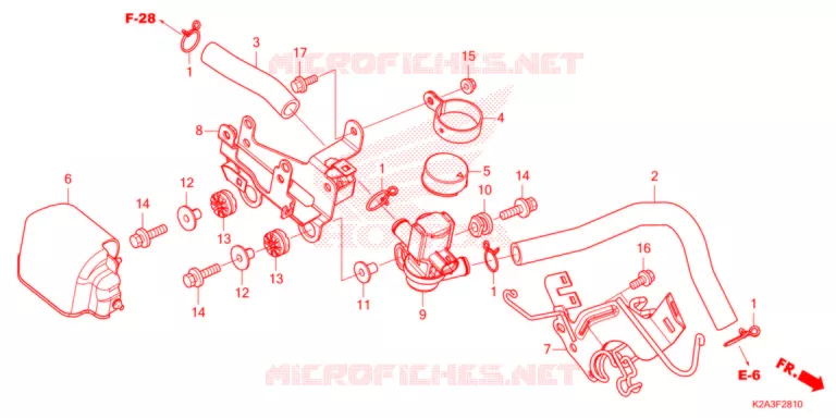 LUCHTINJECTIE SOLENOIDEKLEP Honda SCOOTER 250 FORZA 2021  NSS250AM