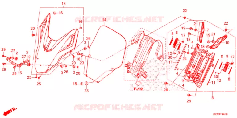 WINDSCHERM Honda SCOOTER 250 FORZA 2021  NSS250AM