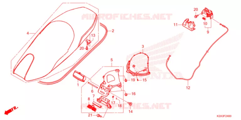 ZITTING   Honda SCOOTER 250 FORZA 2021  NSS250AM