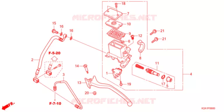 REMPOMP ACHTER Honda SCOOTER 250 FORZA 2021  NSS250AM