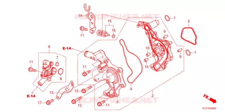WATERPOMP  Honda SCOOTER 150 PCX 2021  WW150AM