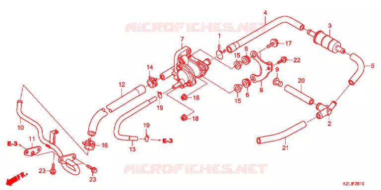 LUCHTZUIGKLEP  Honda SCOOTER 110 SPACY 2017  NSC110CC