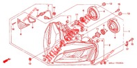 KOPLAMP  voor Honda CBR 1000 RR 2007