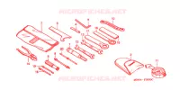 GEREEDSCHAP  voor Honda CBR 600 F4 2003