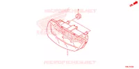 ACHTERLICHT  voor Honda FOURTRAX 520 FOREMAN RUBICON 4X4 AT DCT EPS 2020