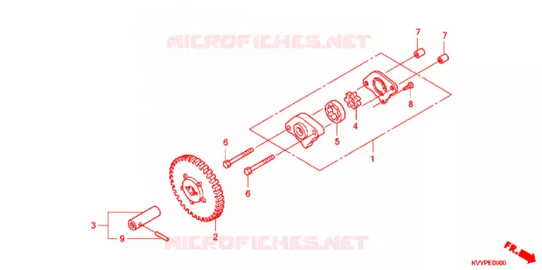 OLIEPOMP  Honda SCOOTER 110 BEAT 2012  ACC110CSC