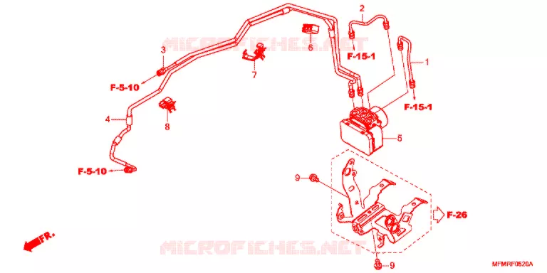 ABS MODULATOR   Honda MOTO 400 CB 2020  CB400AL