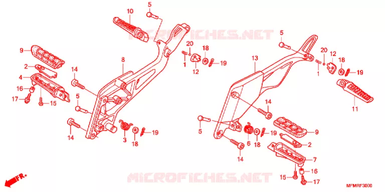 OPSTAP   Honda MOTO 400 CB 2024  CB400AL