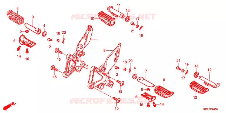 OPSTAP   Honda MOTO 150 CBR 2015  CBR150RF
