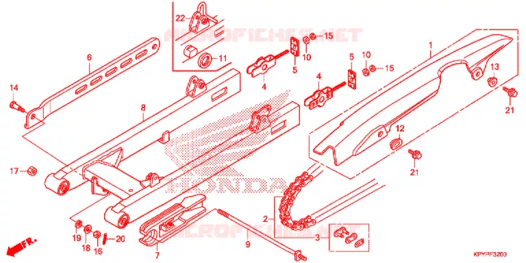 ZWAAI-ARM   Honda MOTO 125 XRM 2021  CFT125MRL