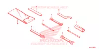 GEREEDSCHAP  voor Honda CB 125 KICK START AND ELECTRIC START 2013