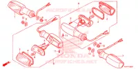 KNIPPERLICHT   voor Honda CB 125 KICK START AND ELECTRIC START 2013