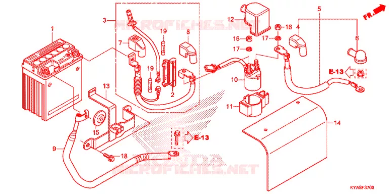 ACCU   Honda MOTO 150 TMX 2020  GL150J
