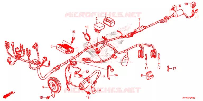 BEDRADINGSBUNDEL   Honda MOTO 150 TMX 2021  GL150J
