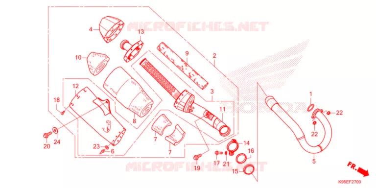 UITLAATDEMPER   Honda MOTO 250 CRF 2022  CRF250RN