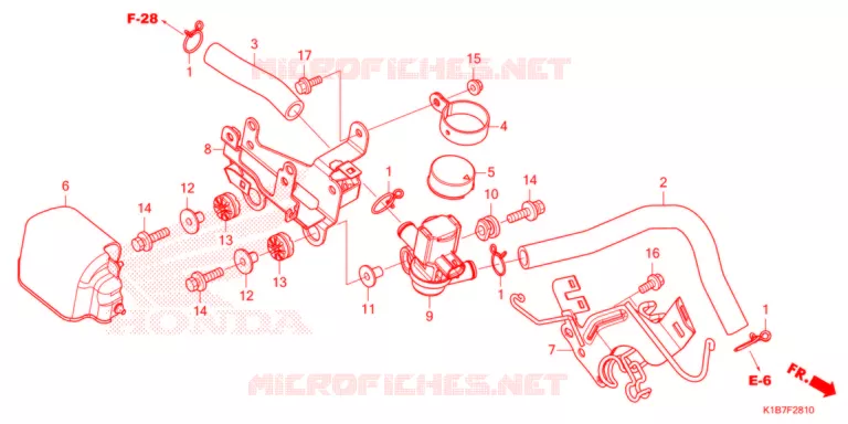 LUCHTINJECTIE SOLENOIDEKLEP Honda SCOOTER 250 FORZA 2021  NSS250AM