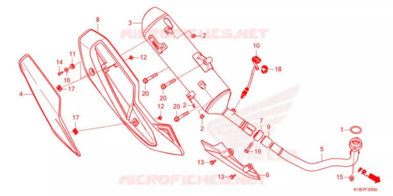 UITLAATDEMPER   Honda SCOOTER 250 FORZA 2021  NSS250AM