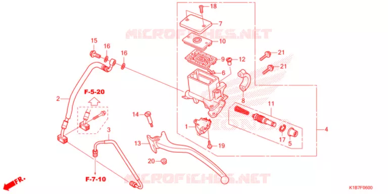REMPOMP ACHTER Honda SCOOTER 250 FORZA 2021  NSS250AM
