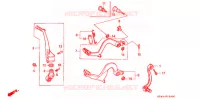 PEDAAL/KICKSTARTER ARM voor Honda CR 125 R 1994