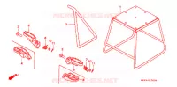 STANDAARD/OPSTAP voor Honda CR 125 R 1994